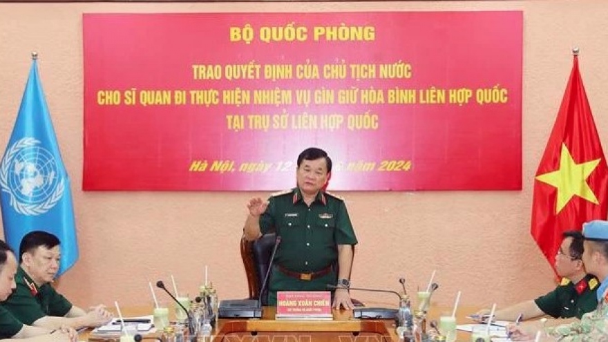 UN headquarters set to welcome more senior Vietnamese peacekeepers